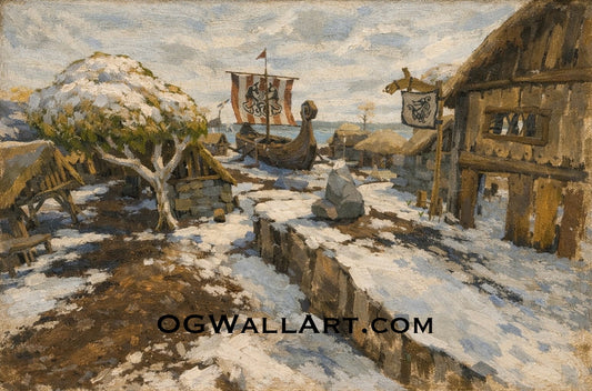 Snowy Village